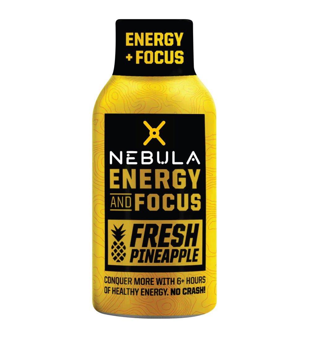 NEBULA Energy + Focus Shot | Fresh Pineapple (Extra Strength, 1.93 oz)