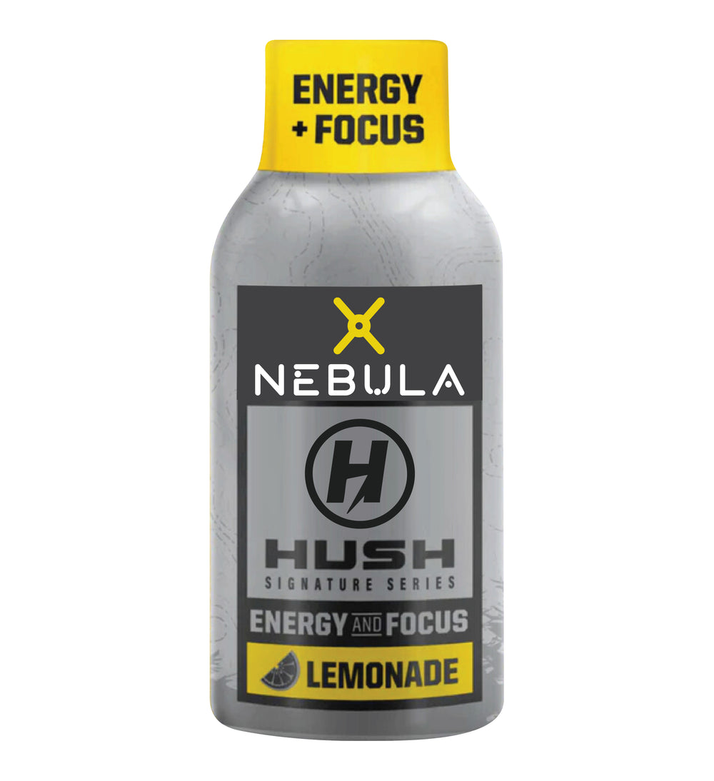 NEBULA x HUSH Signature Series | Lemonade Energy + Focus Shot (Extra Strength, 1.93 oz)