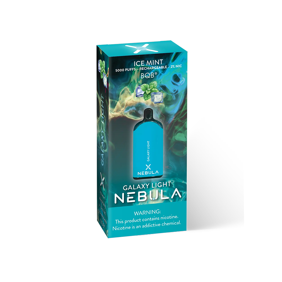 Nebula Galaxy Light 2% 5000 Puffs Vape - Ice Mint