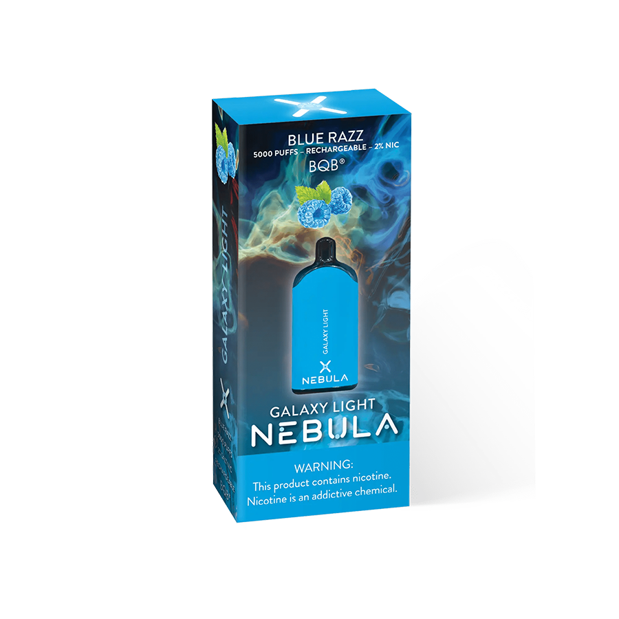 Nebula Galaxy Light 2% 5000 Puffs Vape - Blue Razz