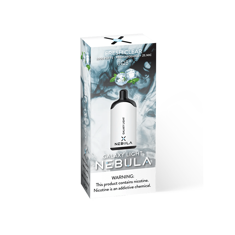 Nebula Galaxy Light 2% 5000 Puffs Vape - Fresh Clear