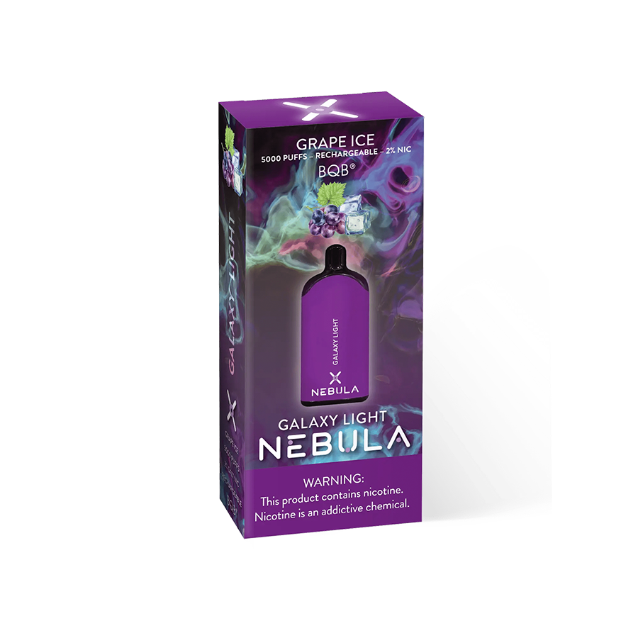 Nebula Galaxy Light 2% 5000 Puffs Vape - Grape Ice