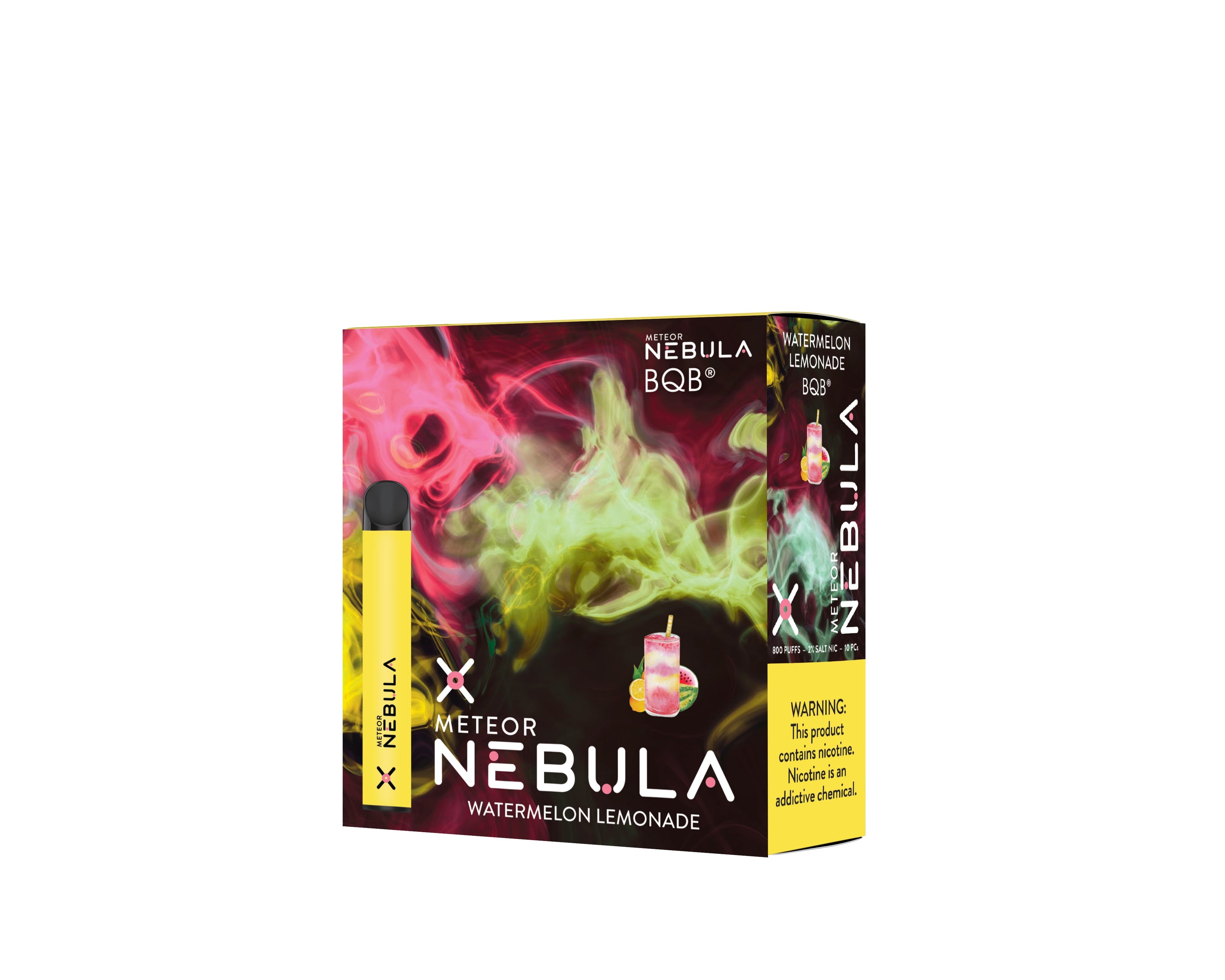 Nebula Meteor 2% 800 Puffs - Watermelon Lemonade - B2B