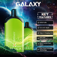 Nebula Galaxy - 5 %, 5000 Puffs Disposable Vape - Double Apple - Featured