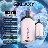 Nebula Galaxy - 5 %, 5000 Puffs Disposable Vape - Lychee Ice - Featured