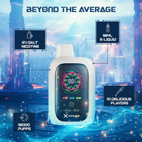 Nebula Universe 5% 18000 Puffs Disposable Vape - Clear