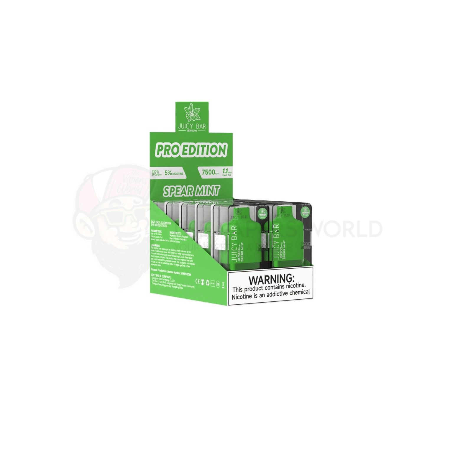 Juicy Bar JB7500 Disposable Vape - Image 6