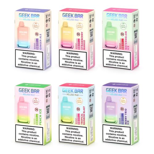 Geek Bar Meloso Max Disposable Vape 9000 Puffs