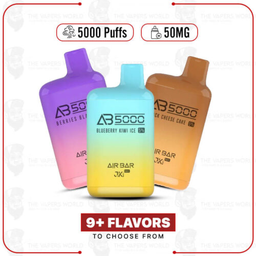 Air Bar AB5000 Non-Rechargeable 5% Disposable