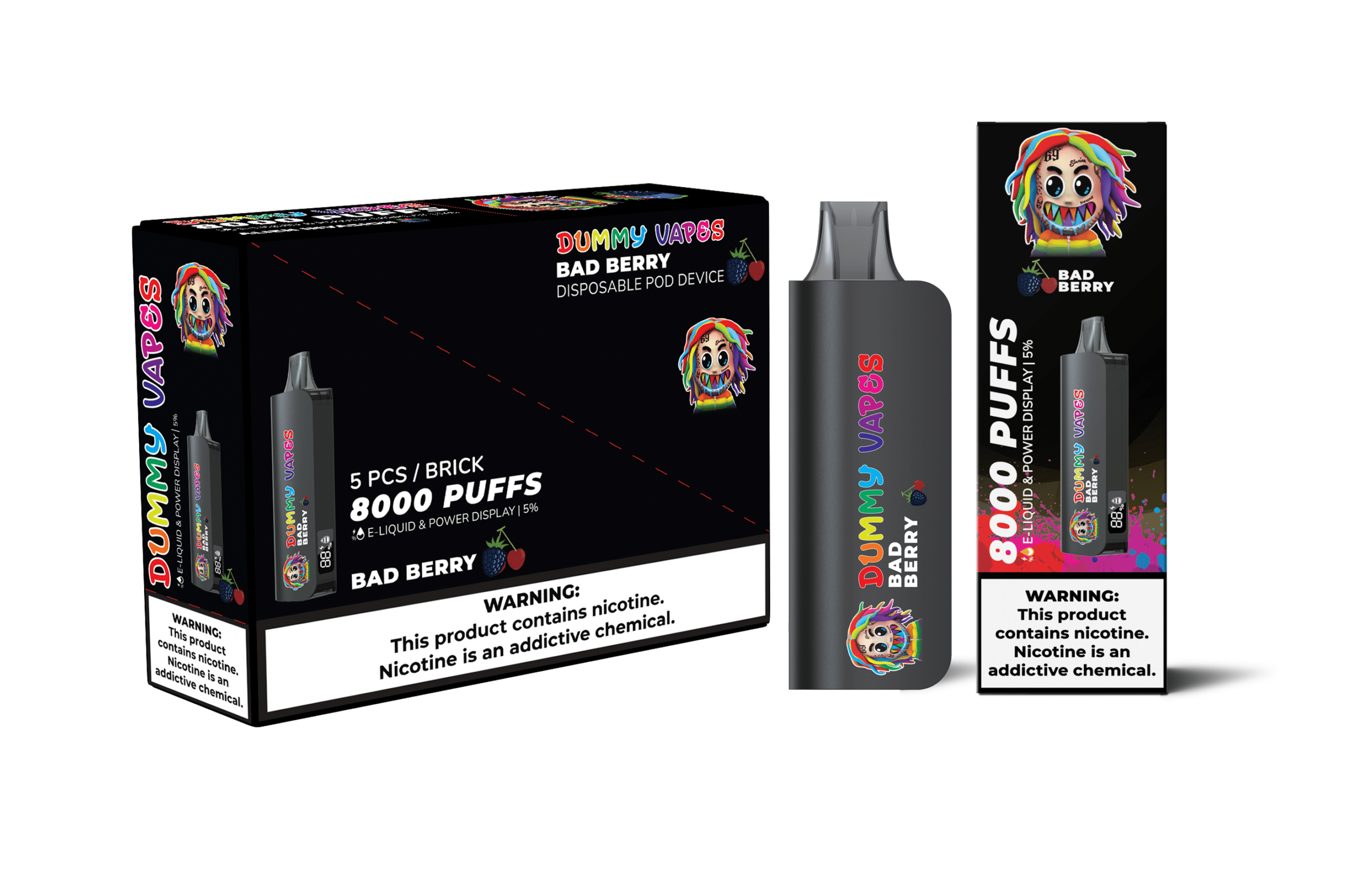 Dummy Vapes 8000 Puff Disposable Vape - Image 8