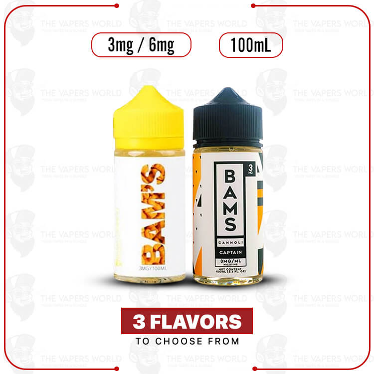 Bam’s Cannoli 100ml E-Juice