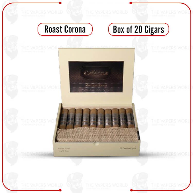 Cafeina Medium Roast Corona Box of 20
