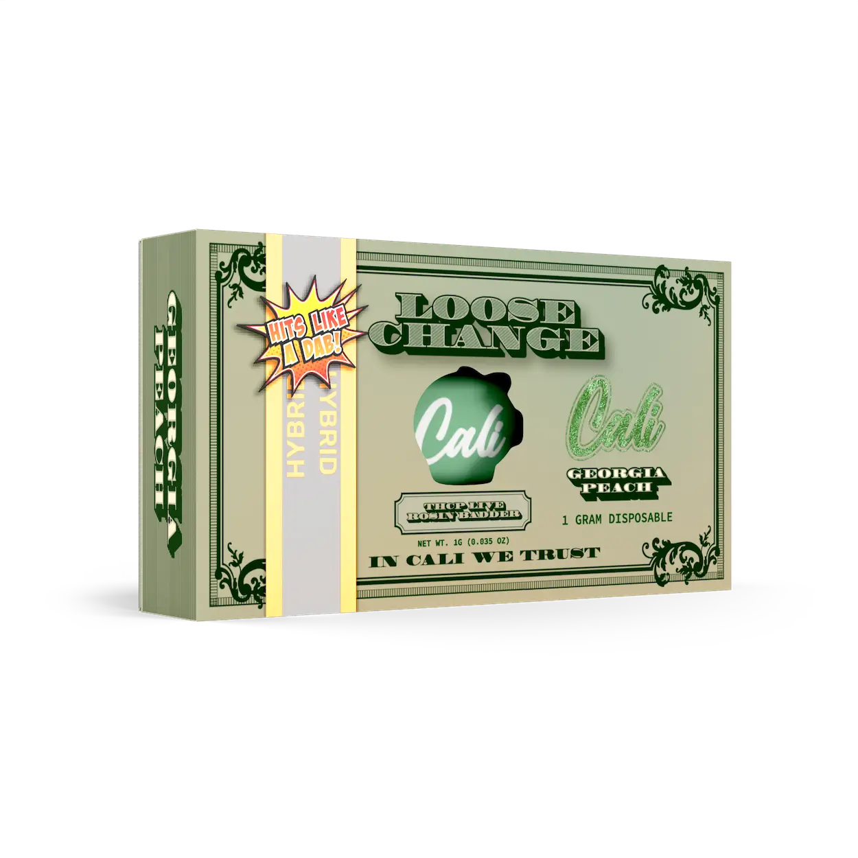 Cali Extrax Loose Change THC-P Live Rosin Badder Disposable – 1G - Image 3