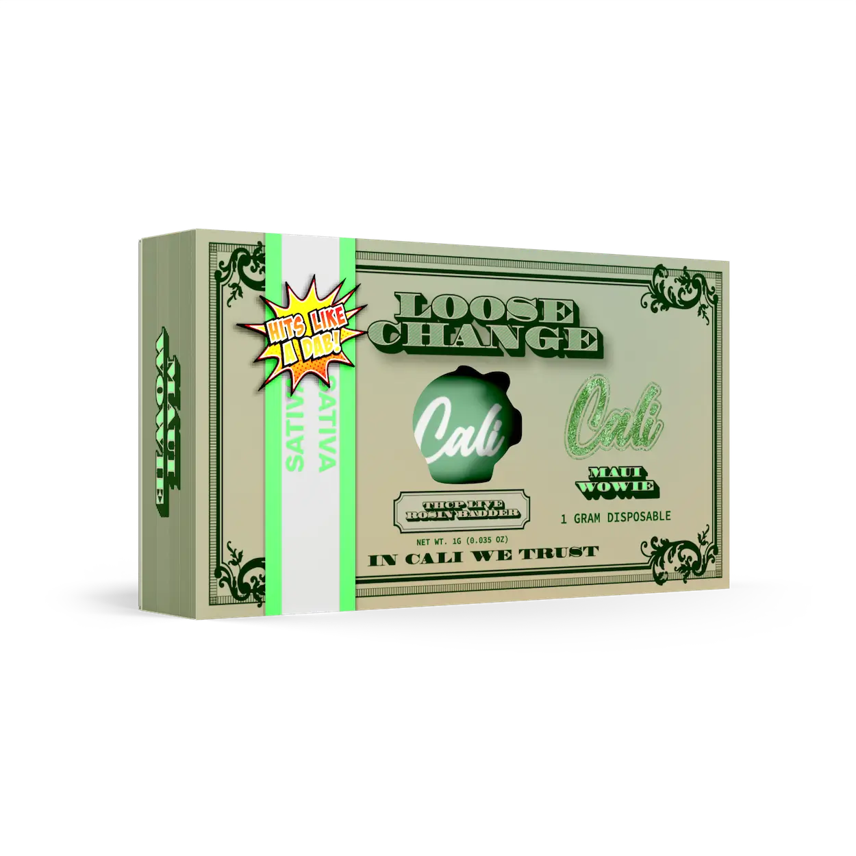 Cali Extrax Loose Change THC-P Live Rosin Badder Disposable – 1G - Image 5