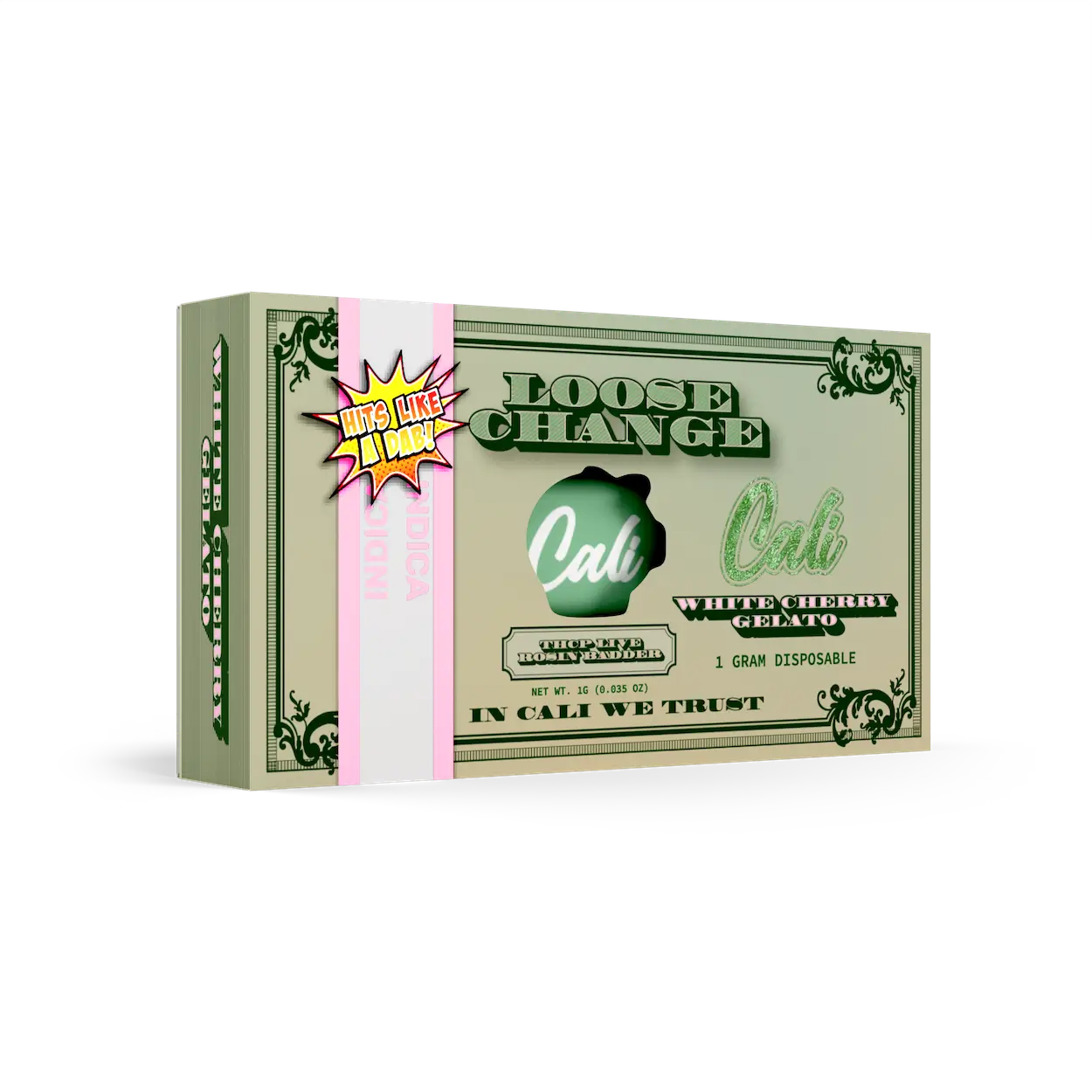 Cali Extrax Loose Change THC-P Live Rosin Badder Disposable – 1G - Image 2