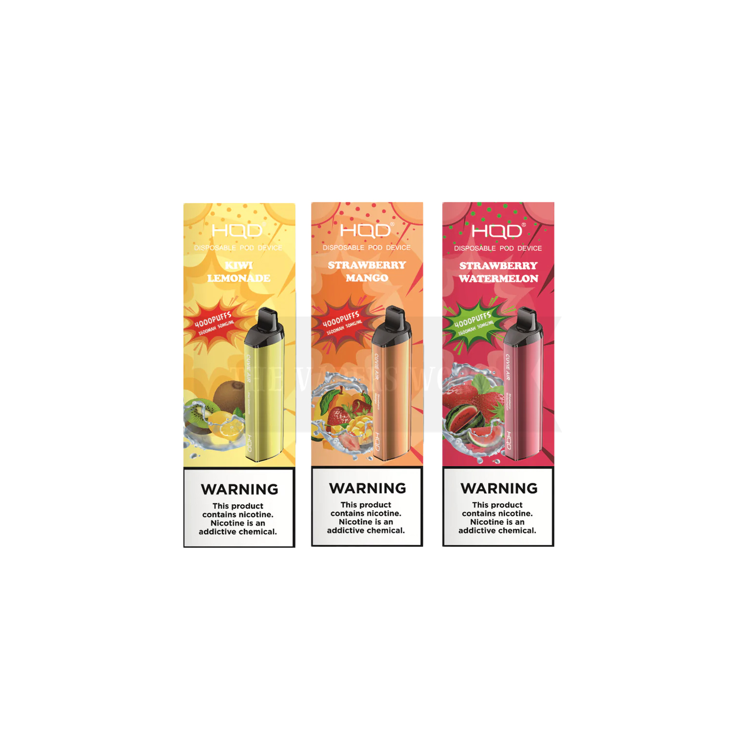 HQD Cuvie Air Vape Disposable 4000 Puffs - Image 3