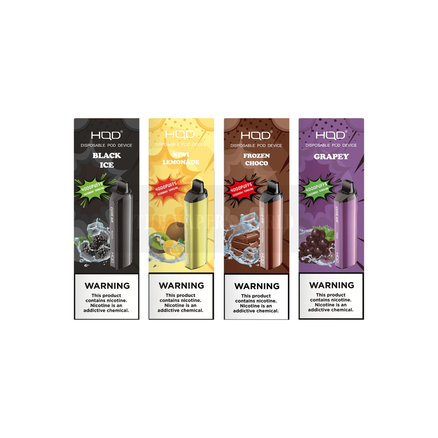 HQD Cuvie Air Vape Disposable 4000 Puffs - Image 4