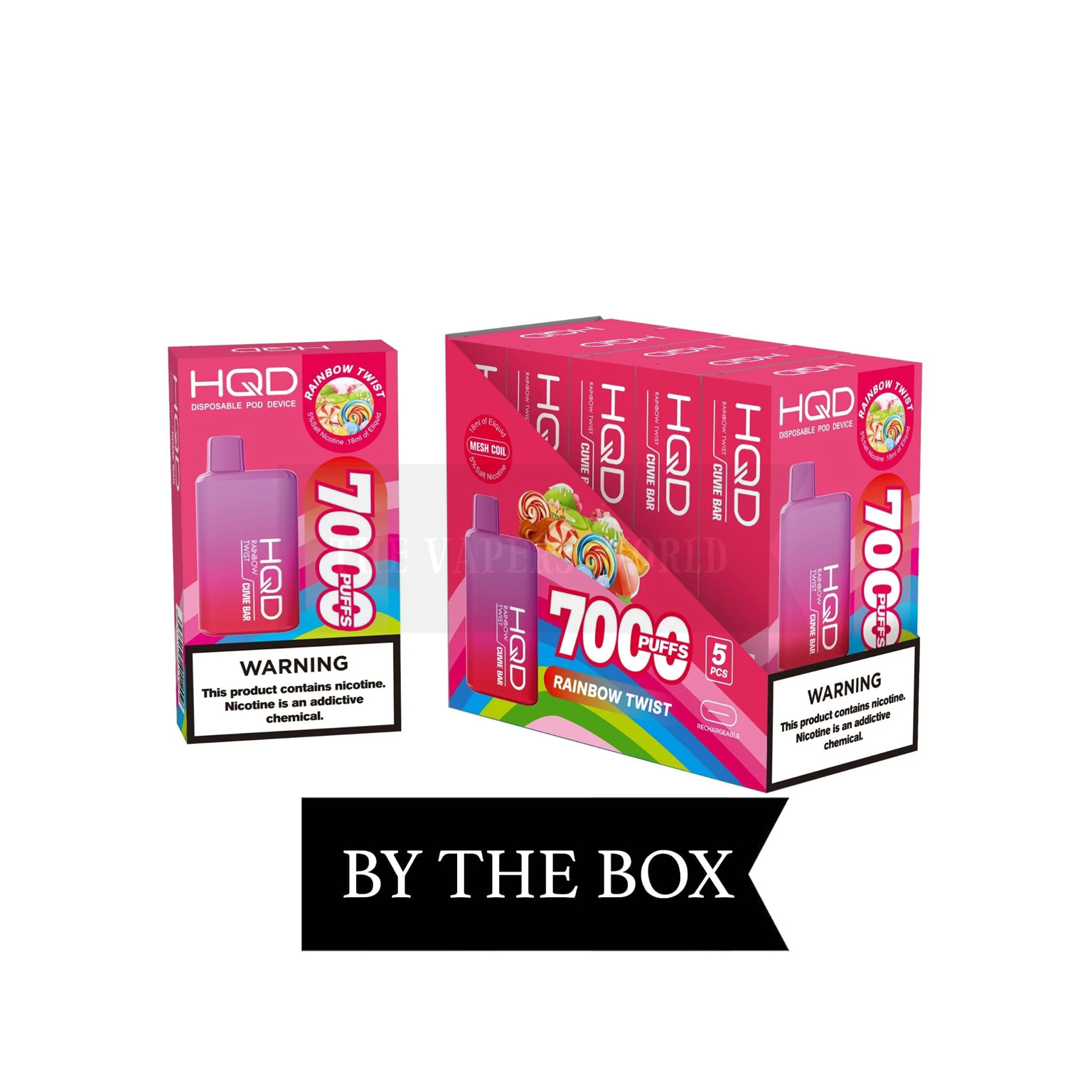 HQD Cuvie BAR Disposable Vape Device 7000 Puffs - Image 6