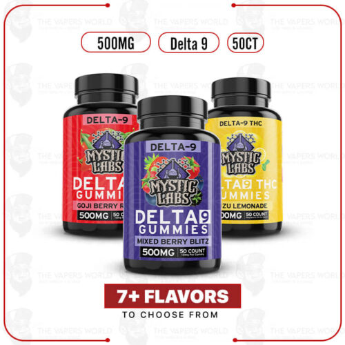 Mystic Labs Delta 9 Gummies 500MG - 50CT