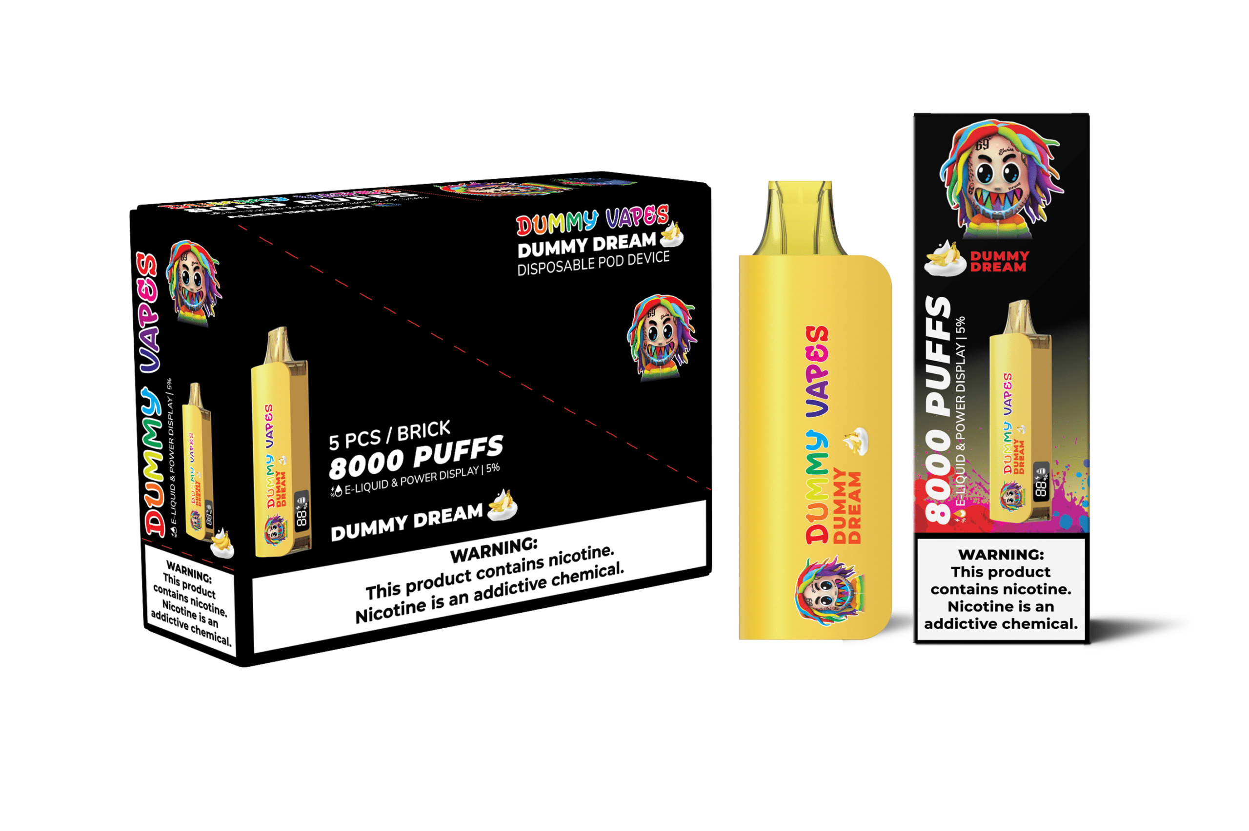 Dummy Vapes 8000 Puff Disposable Vape - Image 12