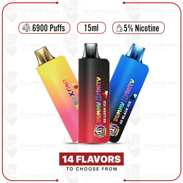 Dummy vapes Xfinity 6900 Puff Disposable Vape