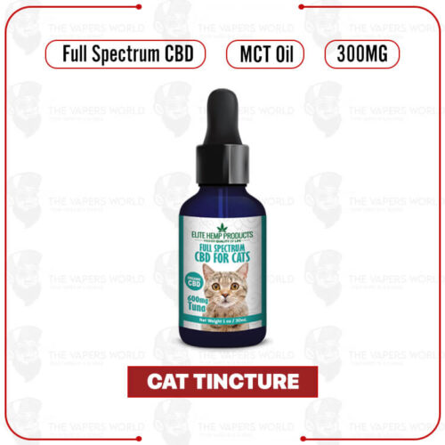 Elite Hemp CBD Cat Tincture 300mg ? Tuna Flavor
