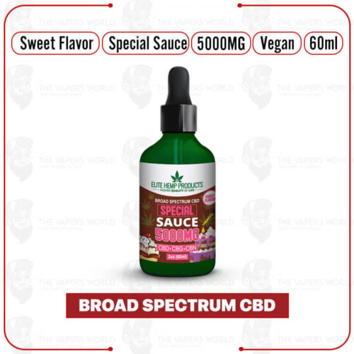 Elite Hemp - CBD Special Sauce 5000mg Desserts