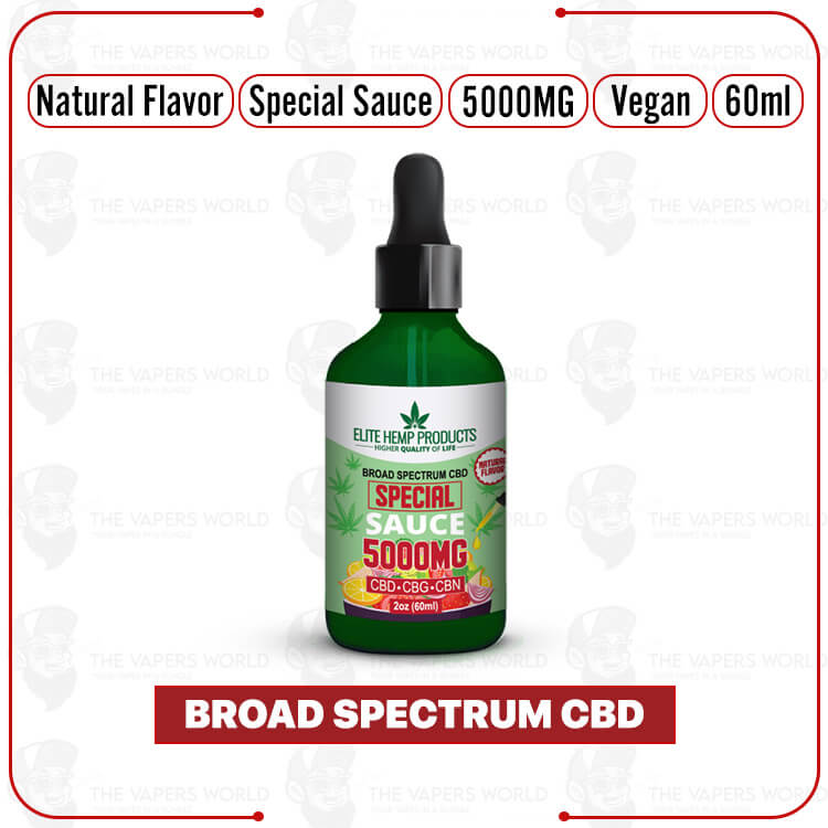 Elite Hemp - CBD Special Sauce 5000mg Salads