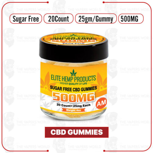 Elite Hemp - CBD Sugar Free Gummies 500mg