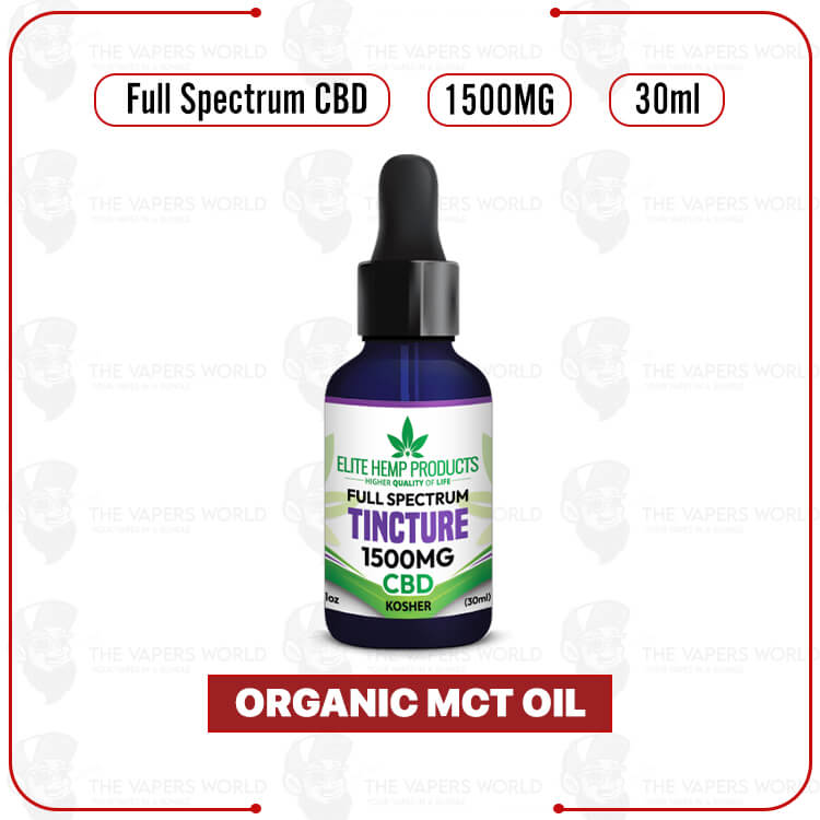Elite Hemp CBD Tincture 1500mg