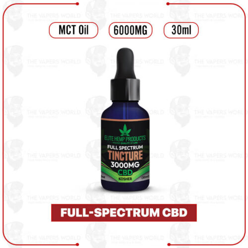 Elite Hemp - CBD Tincture 6000mg