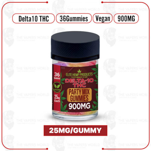 Elite Hemp - Delta 10 Mix Vegan Gummies 900mg
