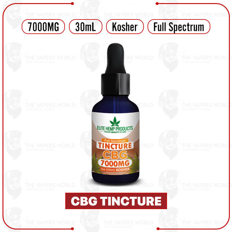 Elite Hemp - CBG Tincture 7000mg