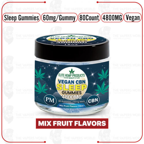 Elite Hemp - CBN Sleep Vegan Gummies 4800mg