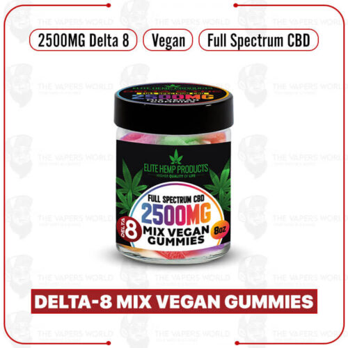 Elite Hemp - Delta-8 Mix Vegan Gummies 1250mg