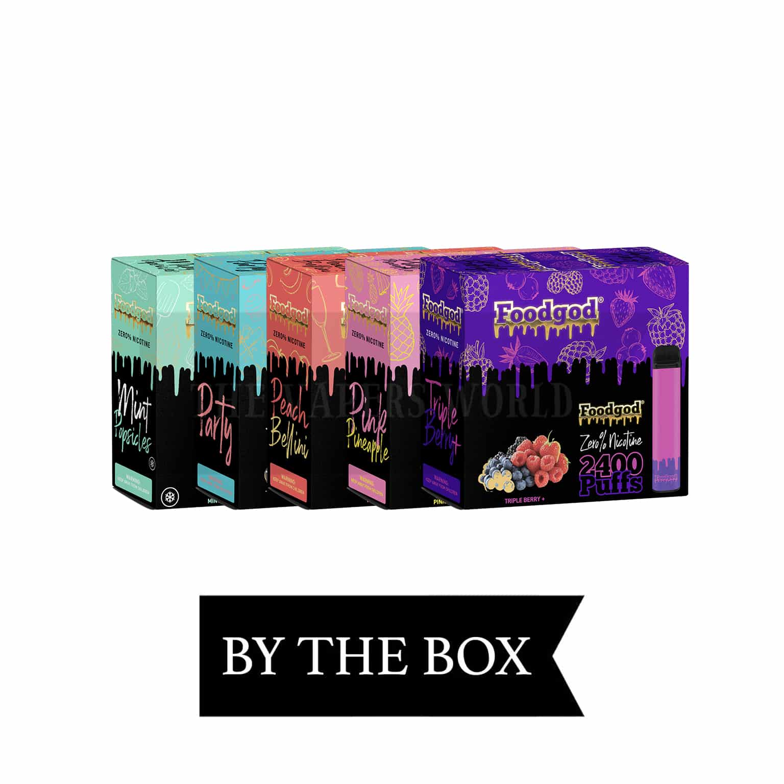 Foodgod Disposable Vape 0% 2400 Puffs - Image 6