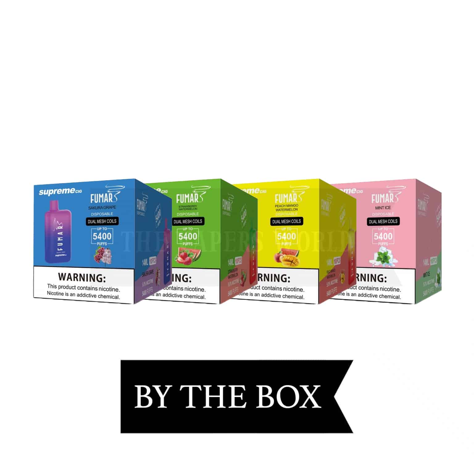 Fumar by Supreme Cig Disposable 5400 Puffs - Image 6