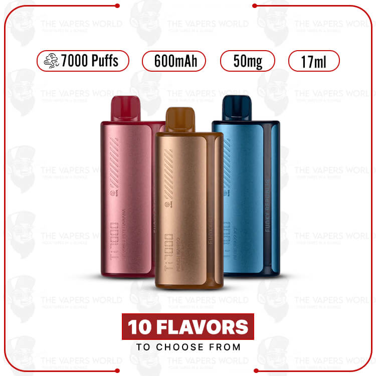 Funky Republic Vape TI7000 Smart Disposable