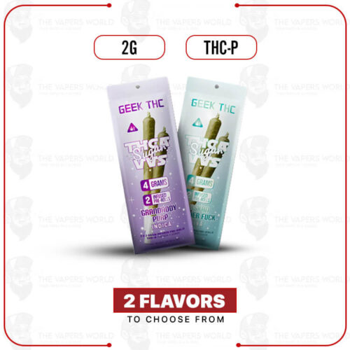 Geek THCX THC-P Infused Prerolls 4G 2CT