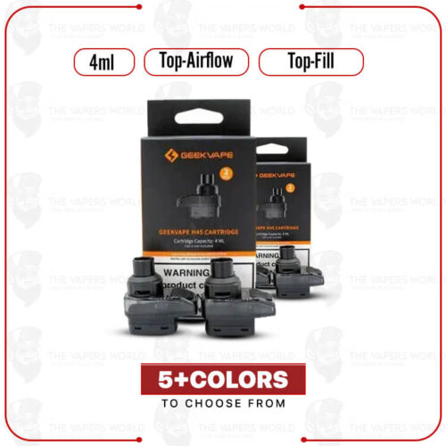 GeekVape H45 Empty 4mL Cartridges 2pk