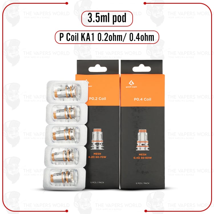 GeekVape P Series Replacement Coil – 5PK