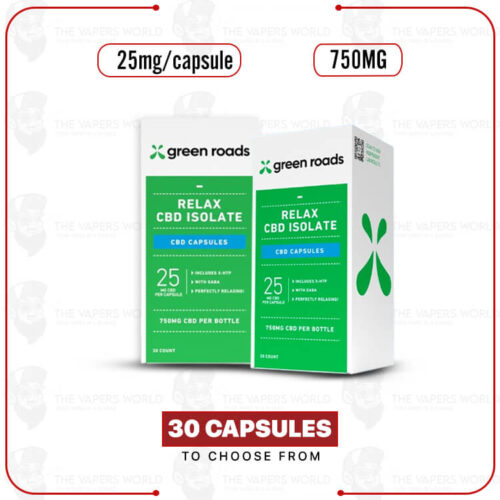 Green Roads CBD Relax Capsules 750MG