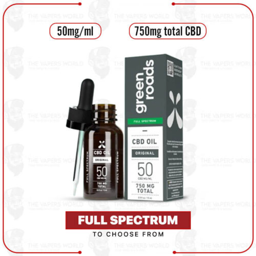 Green Roads Full Spectrum CBD Oil - 15ml - 750mg