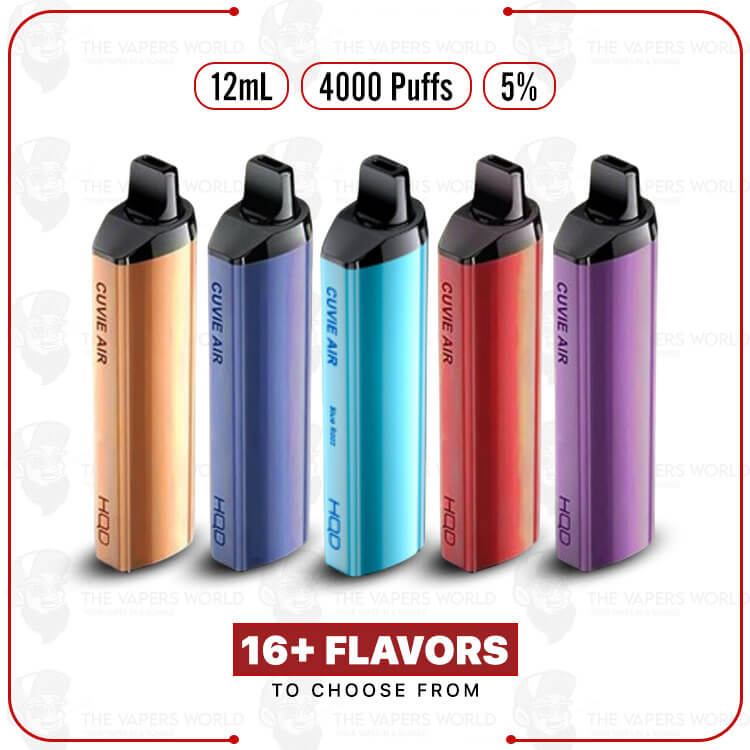 HQD Cuvie Air Vape Disposable 4000 Puffs