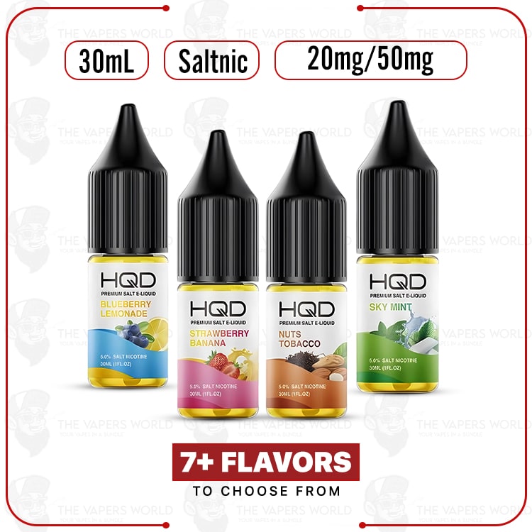 HQD Premium Salt 30ml E-Juice