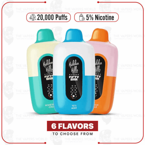 Hidden Hills x Fifty Bar 20000 Puff Disposable