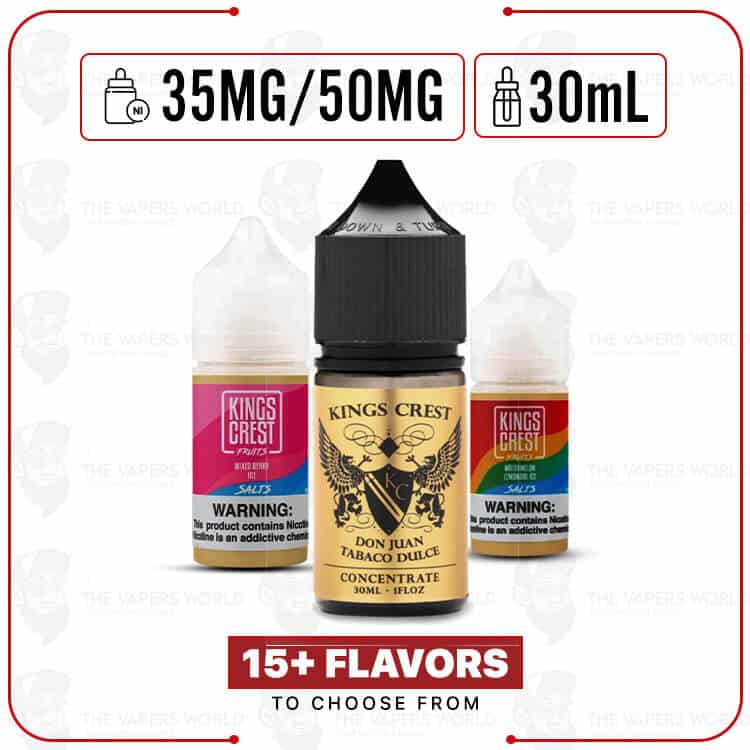 King's Crest Salt 30ml E-Juice