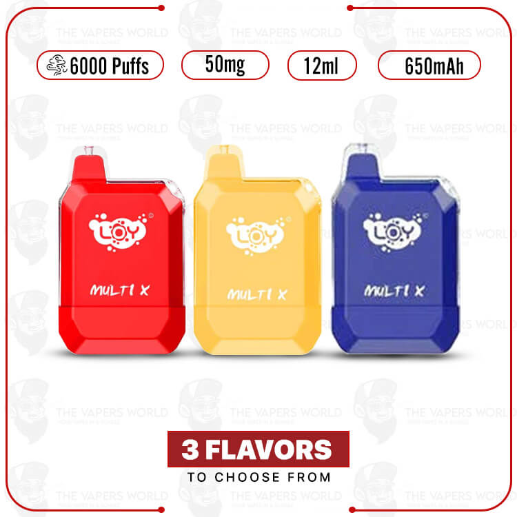 Loy Multi X Disposable 6000 Puffs