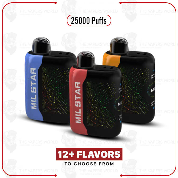 MIL STAR 25000 Puffs Disposable Vape