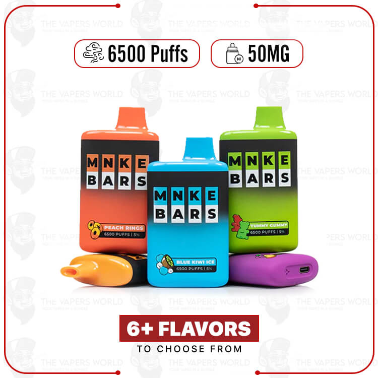 MINT by MNKE Bars 6500 Puffs 5% Disposable